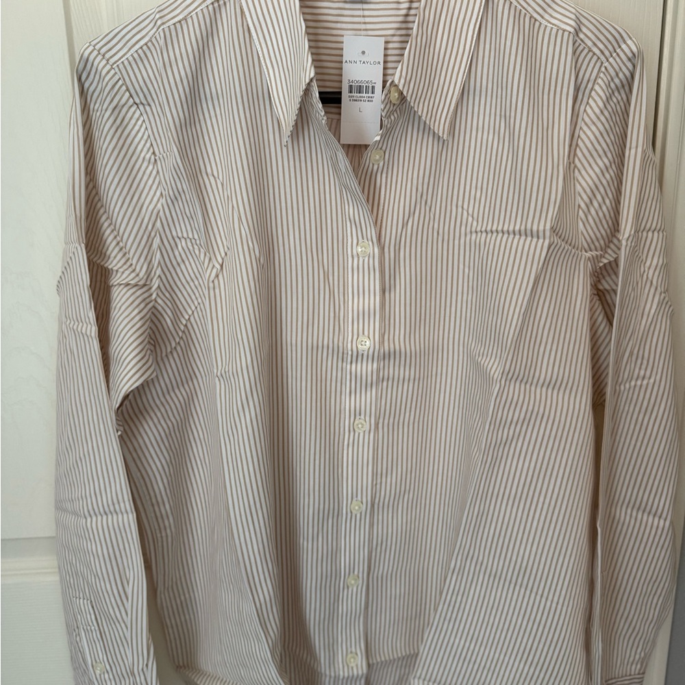 Ann Taylor NWT Women’s Striped Shirt